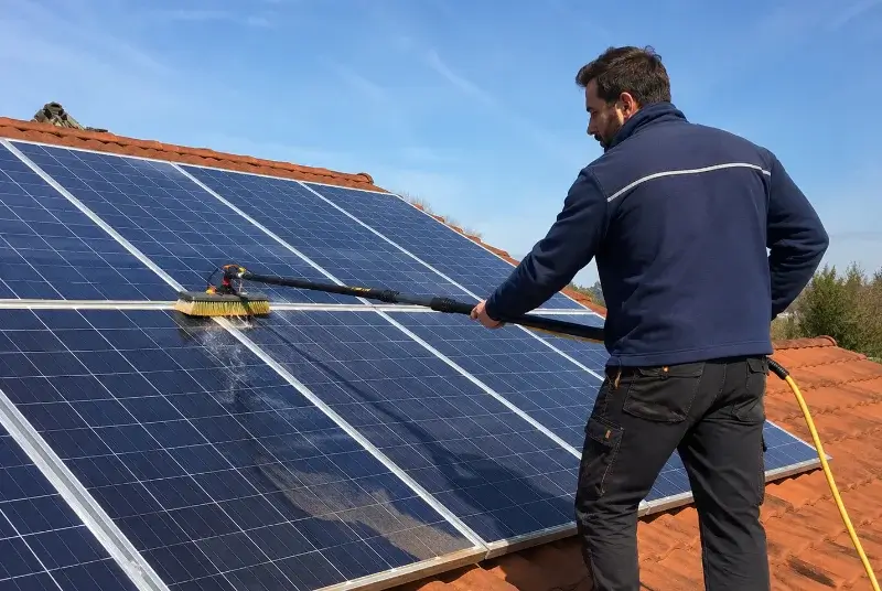 Nettoyage et entretien de panneaux solaires à Penne